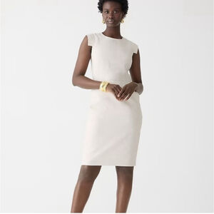 J. Crew Linen Blend Resume Mini Dress